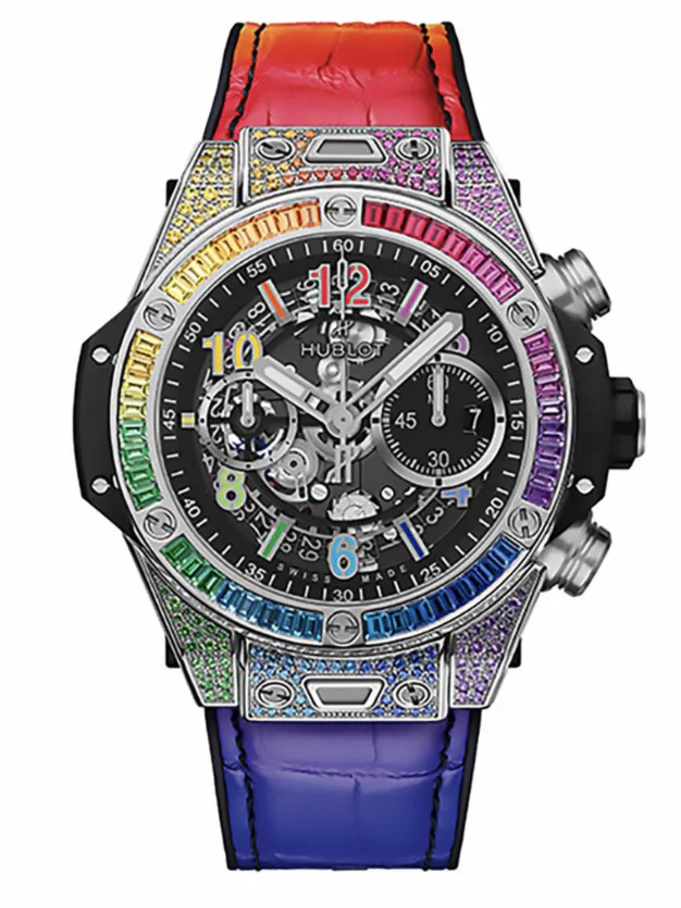 Hublot Big Bang Unico Titanium Rainbow